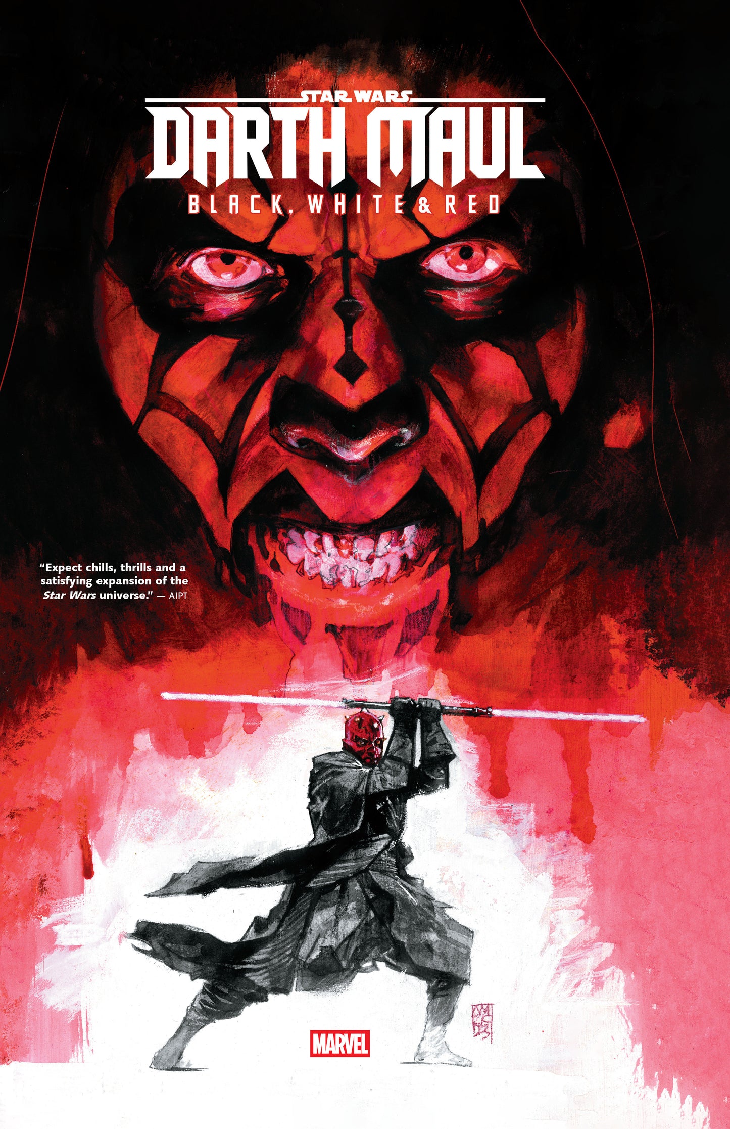 STAR WARS: DARTH MAUL - BLACK, WHITE & RED TP