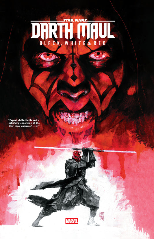 STAR WARS: DARTH MAUL - BLACK, WHITE & RED TP