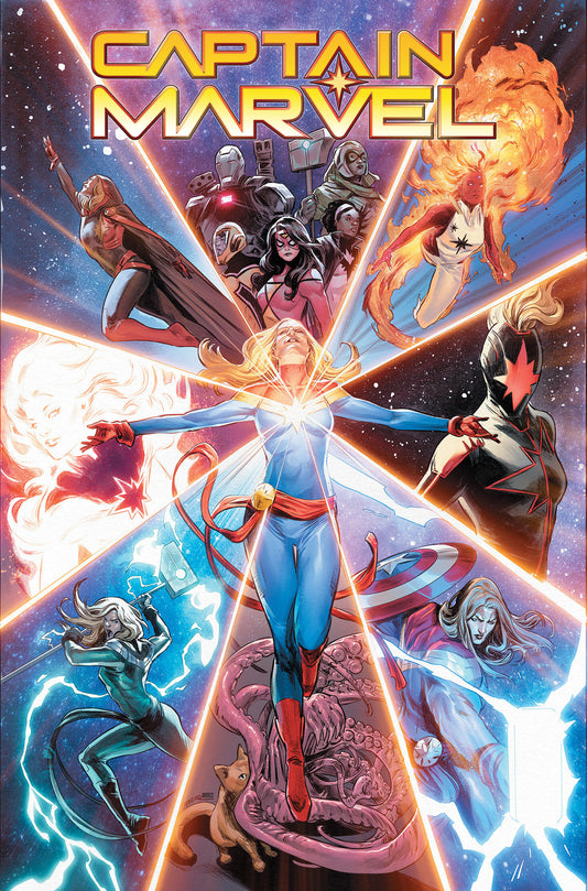 CAPTAIN MARVEL: HIGHEST, FURTHEST, FASTEST OMNIBUS HC CARMEN CARNERO COVER