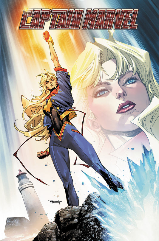 CAPTAIN MARVEL: HIGHEST, FURTHEST, FASTEST OMNIBUS HC STEPHEN SEGOVIA COVER [DM ONLY]