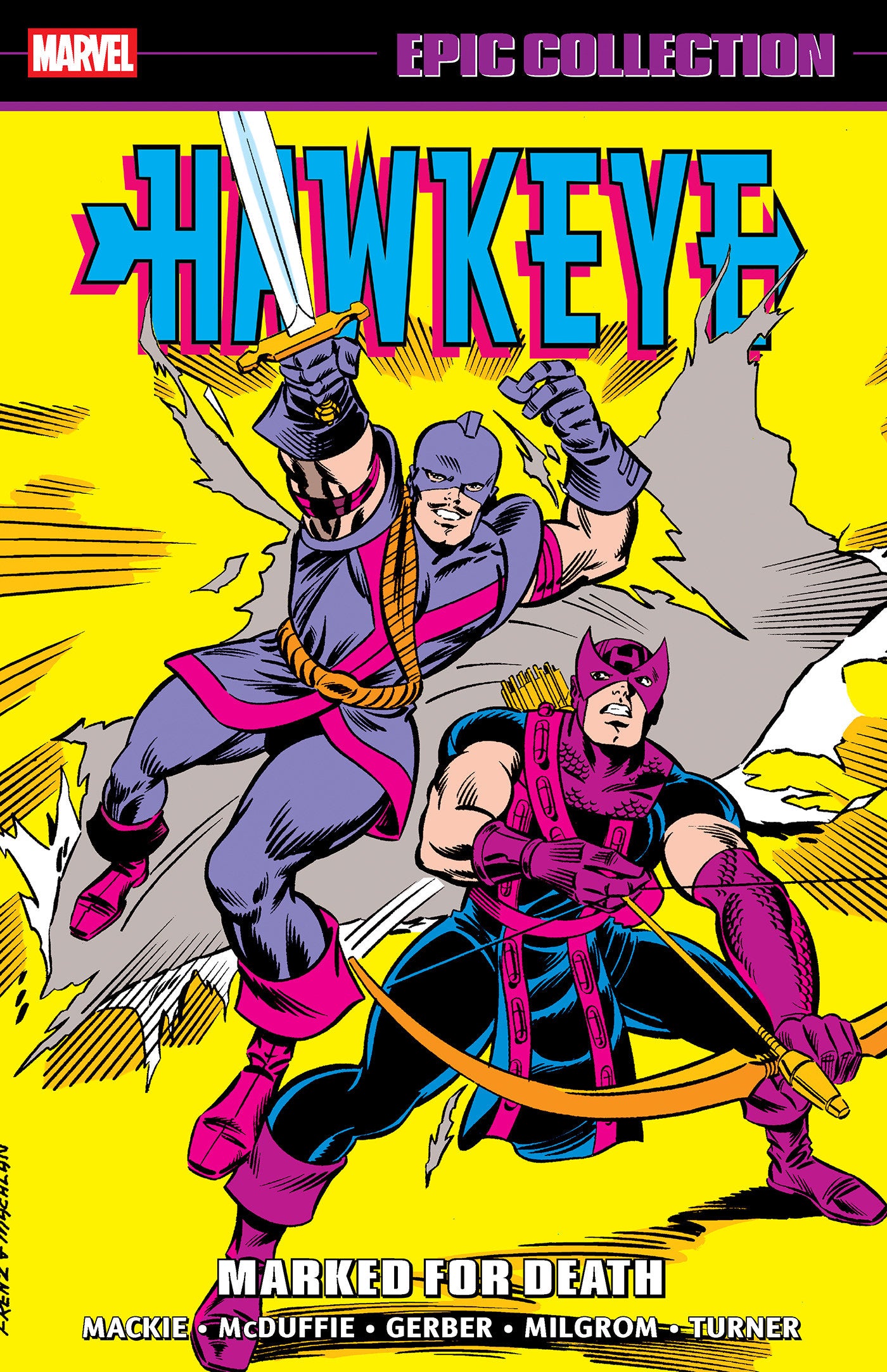 HAWKEYE EPIC COLLECTION: MARKED FOR DEATH TP