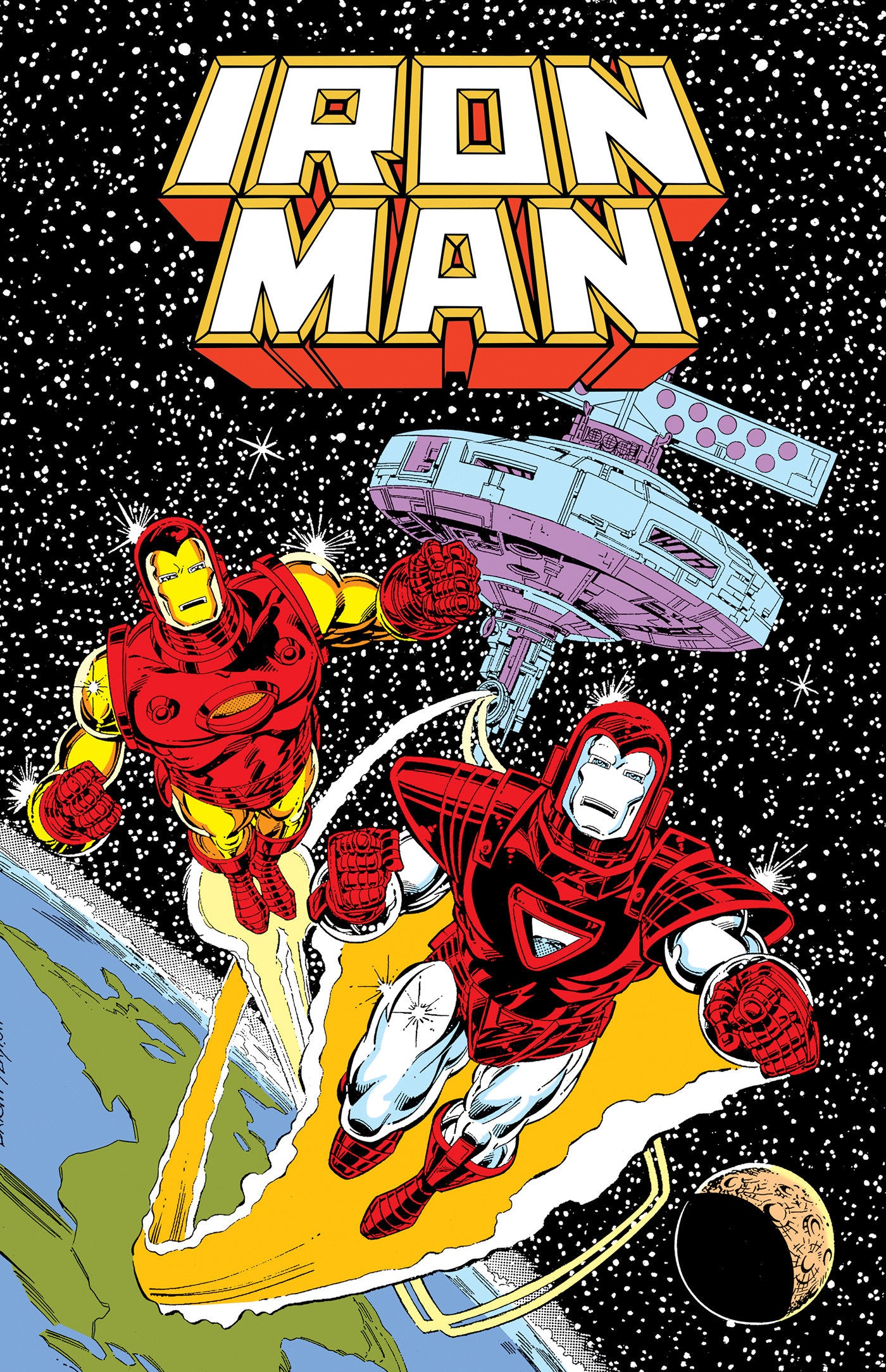 IRON MAN: ARMOR WARS OMNIBUS HC MARK BRIGHT COVER