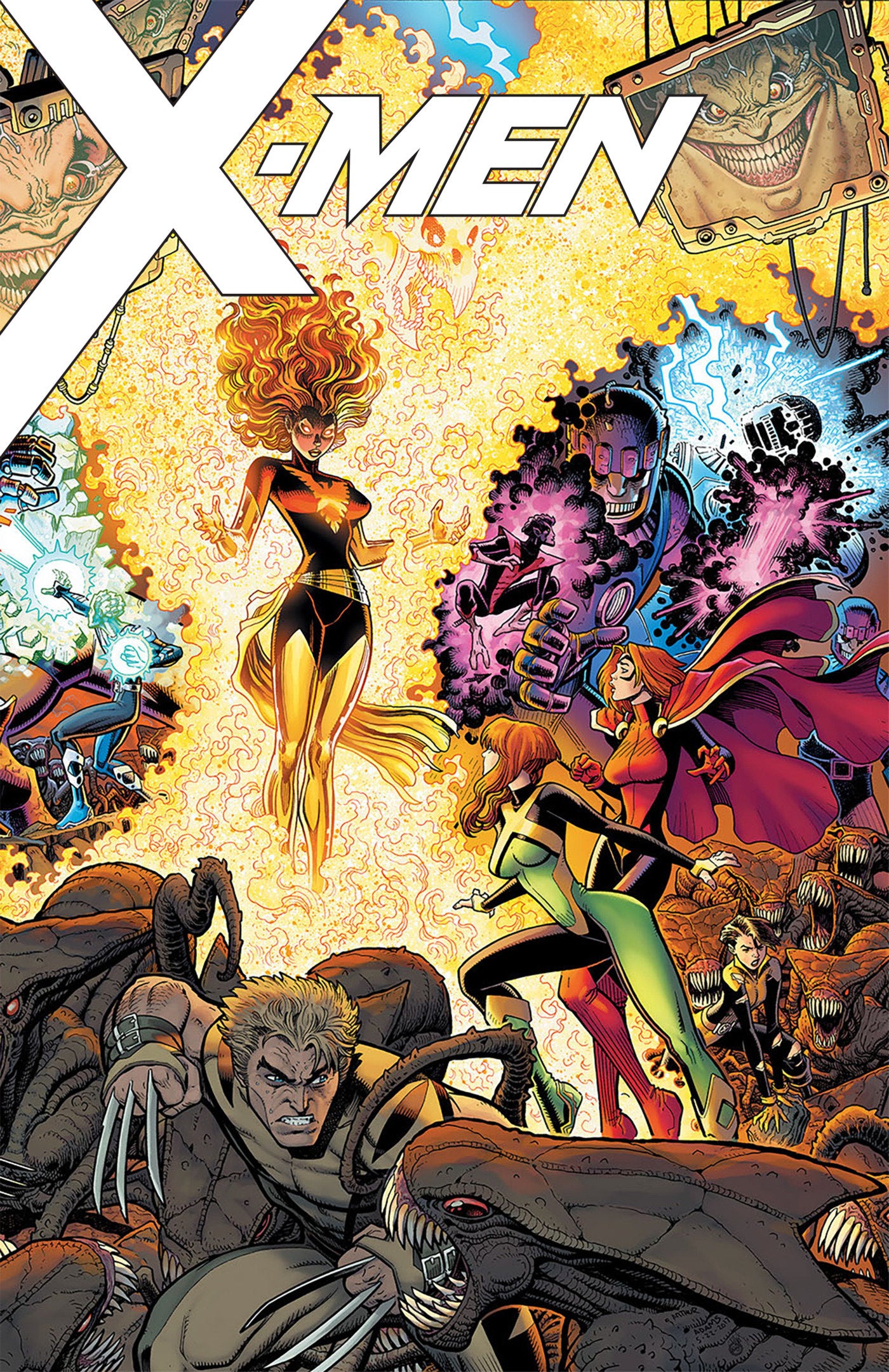 X-MEN BY MARC GUGGENHEIM OMNIBUS HC ARTHUR ADAMS COVER [DM ONLY]