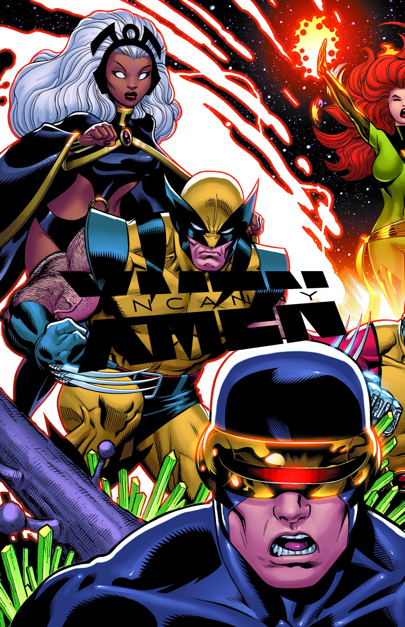 UNCANNY X-MEN BY BRIAN MICHAEL BENDIS OMNIBUS ED MCGUINESS COVER [DM ONLY]