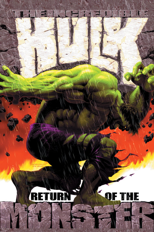 INCREDIBLE HULK: RETURN OF THE MONSTER HC OMNIBUS KAARE ANDREWS COVER