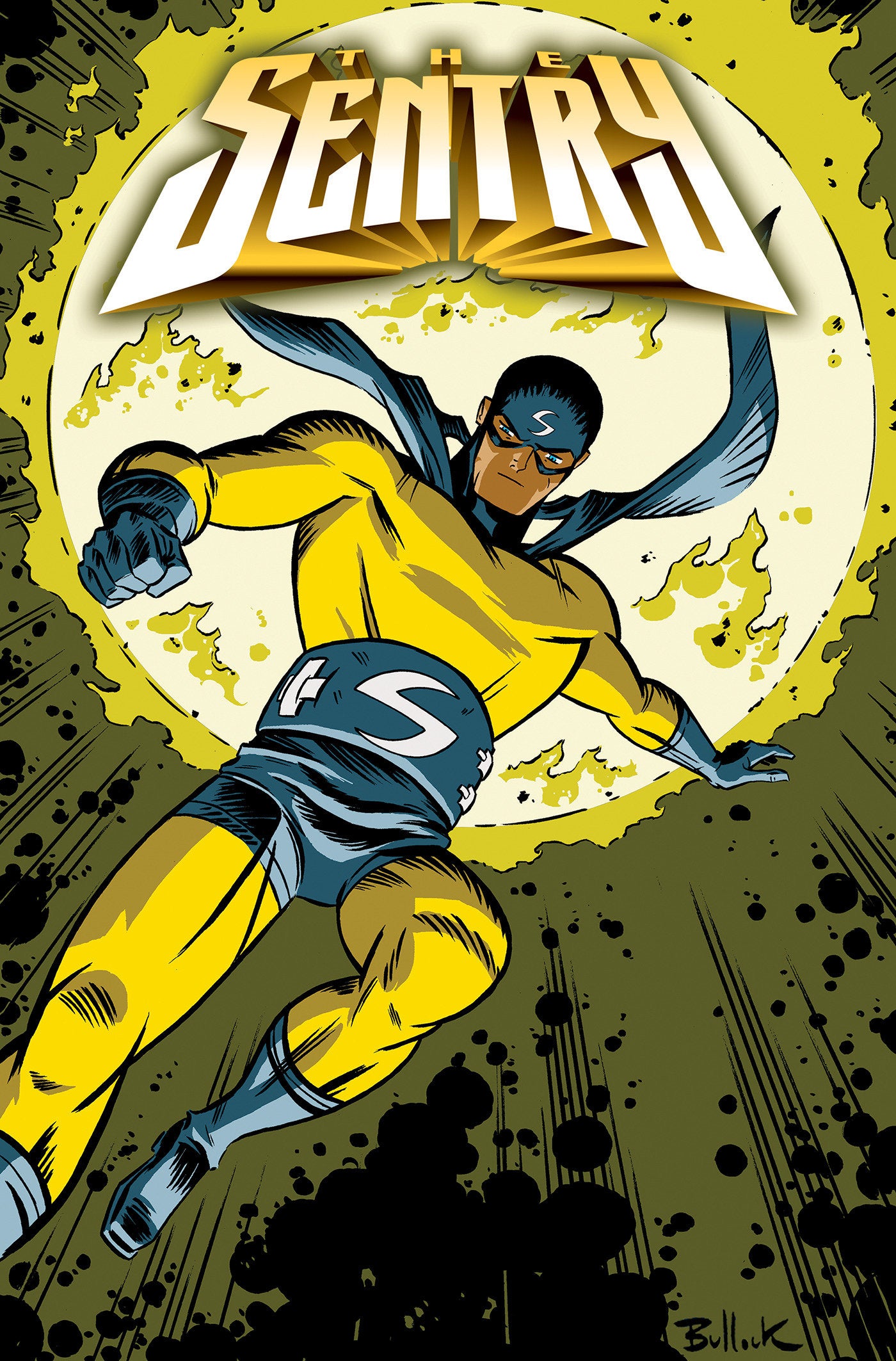 THE SENTRY OMNIBUS HC DAVE BULLOCK COVER [DM ONLY]