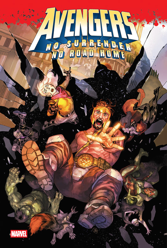 AVENGERS: NO SURRENDER/NO ROAD HOME OMNIBUS HC YASMINE PUTRI COVER [DM ONLY]