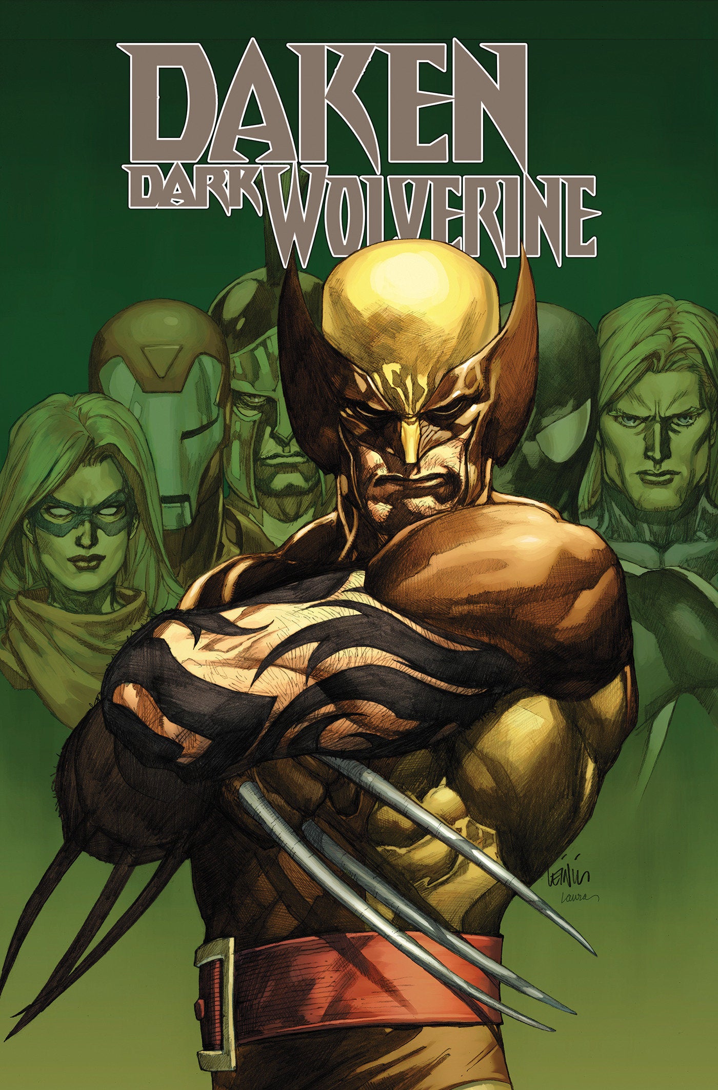 DAKEN: DARK WOLVERINE HC OMNIBUS LEINIL YU COVER