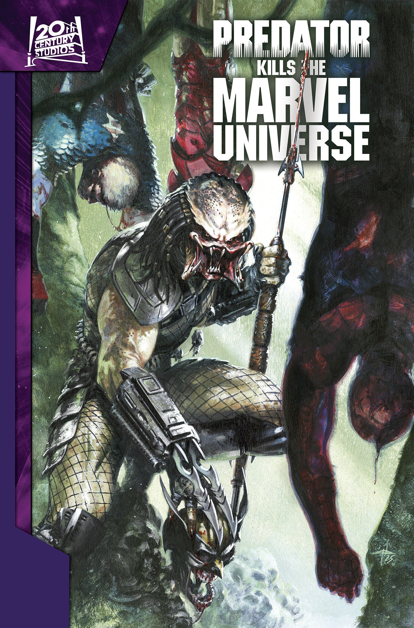 PREDATOR KILLS THE MARVEL UNIVERSE OMNIBUS HC GABRIELE DELL'OTTO COVER [DM ONLY]