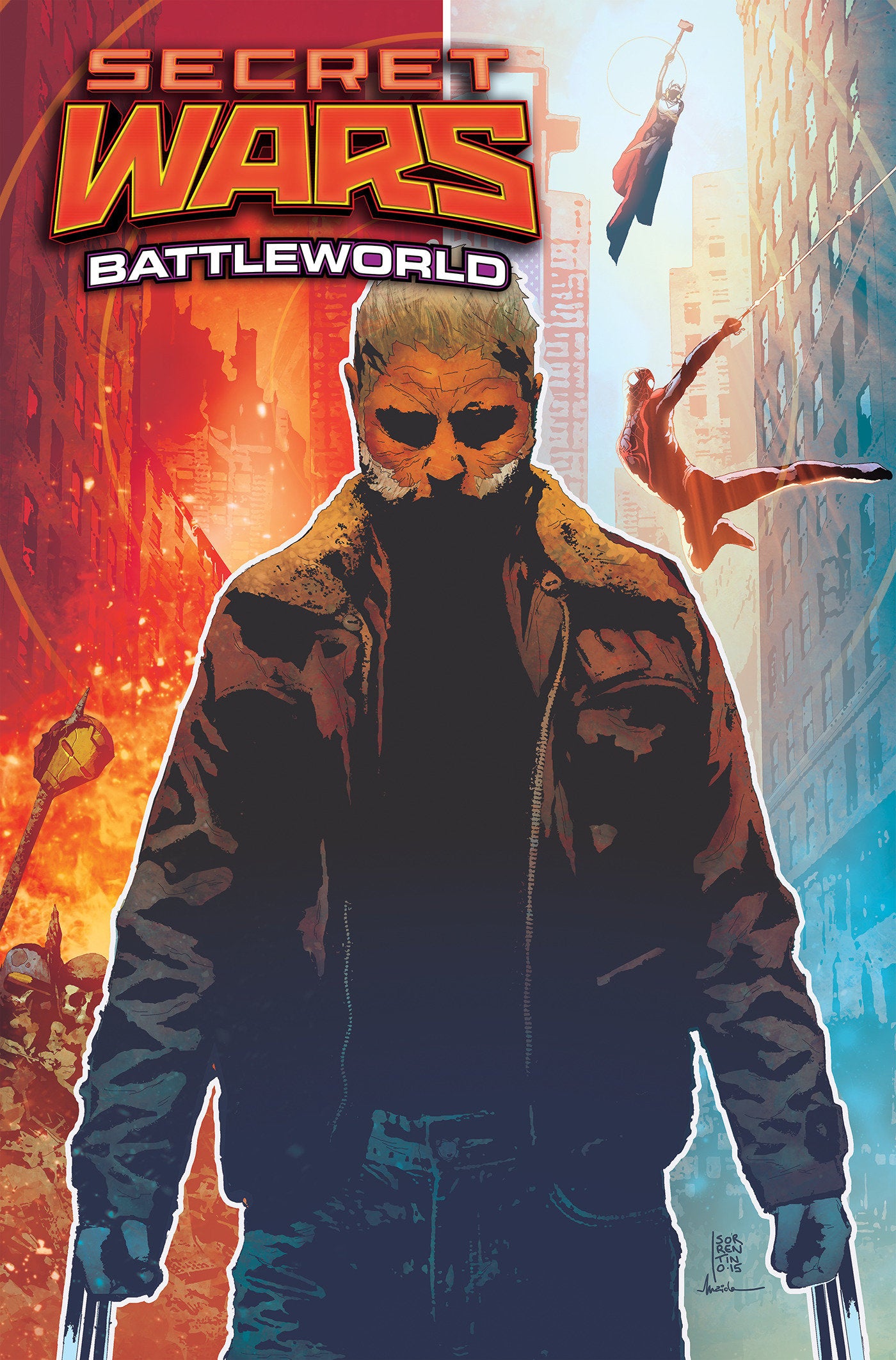 SECRET WARS: BATTLEWORLD OMNIBUS HC VOL. 3 ANDREA SORRENTINO COVER [DM ONLY]