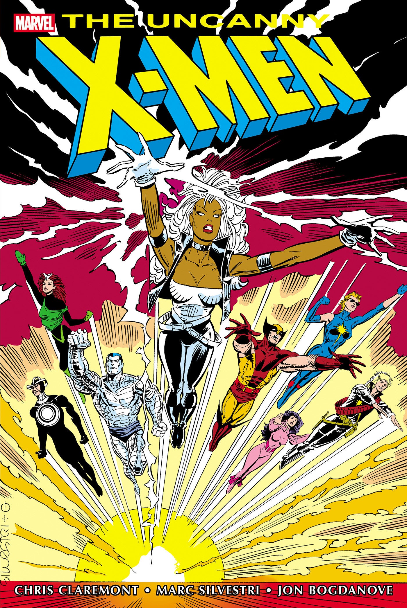 THE UNCANNY X-MEN OMNIBUS HC VOL. 6 MARC SILVESTRI COVER