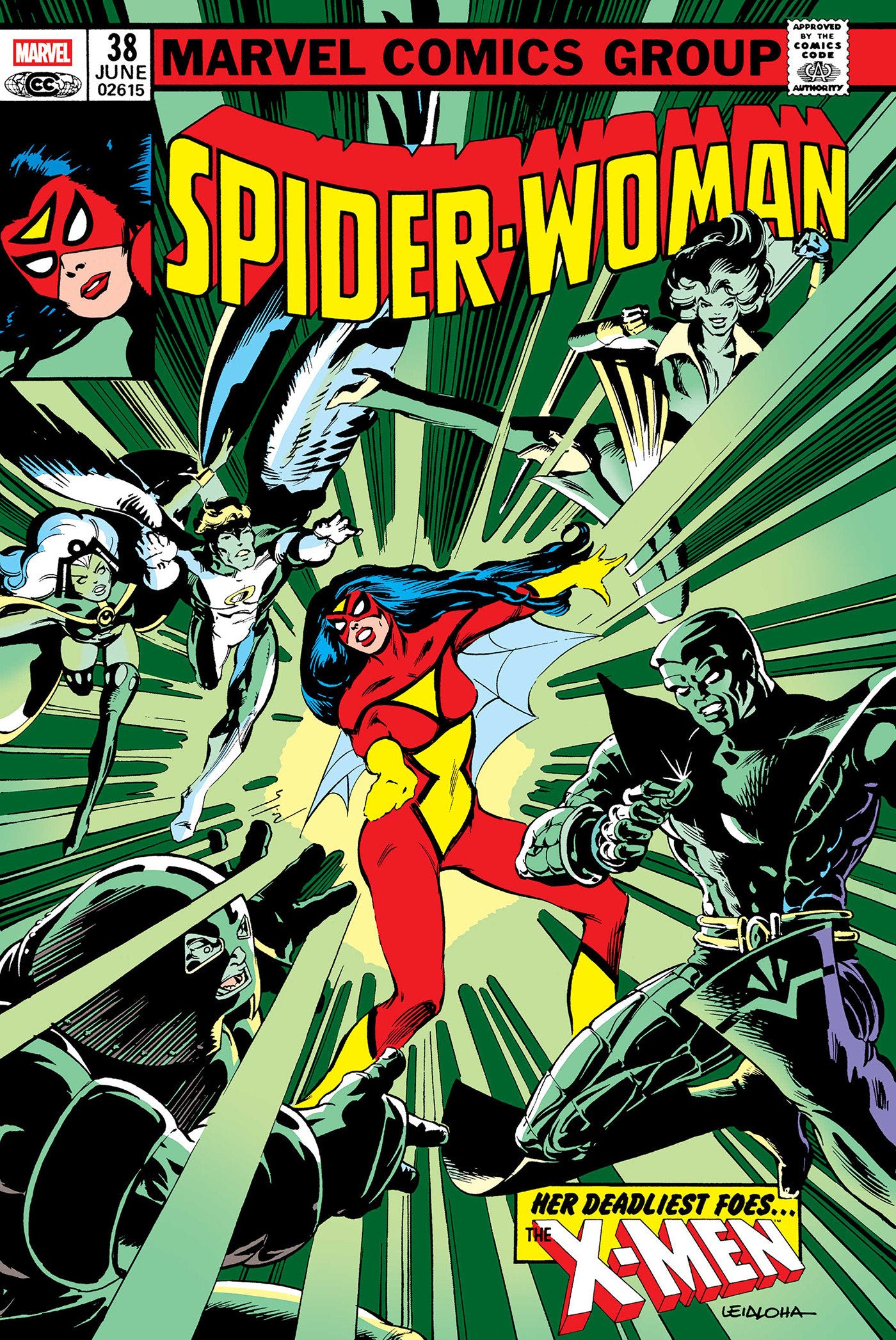SPIDER-WOMAN OMNIBUS HC STEVE LEIALOHA COVER [DM ONLY]