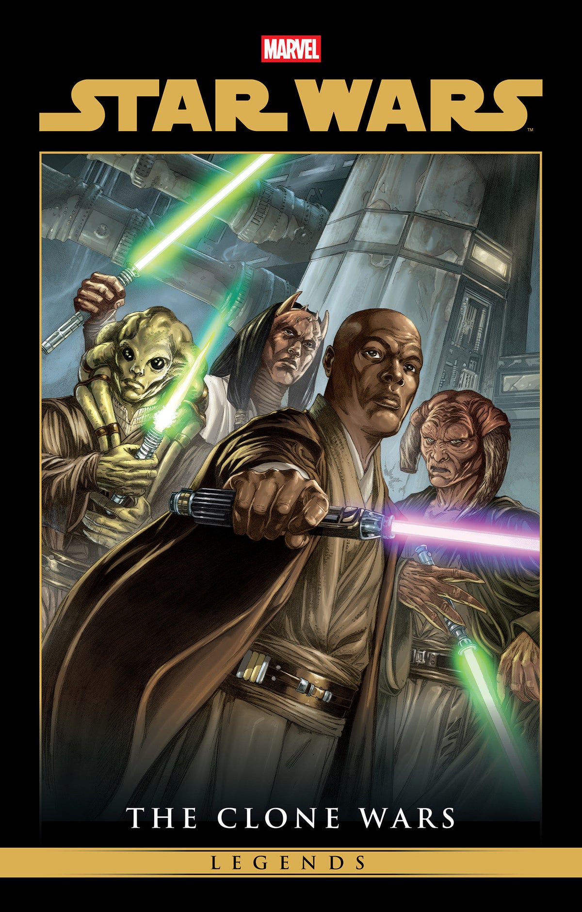 STAR WARS LEGENDS: THE CLONE WARS OMNIBUS HC VOL. 1 JAN DUURSEMA COVER