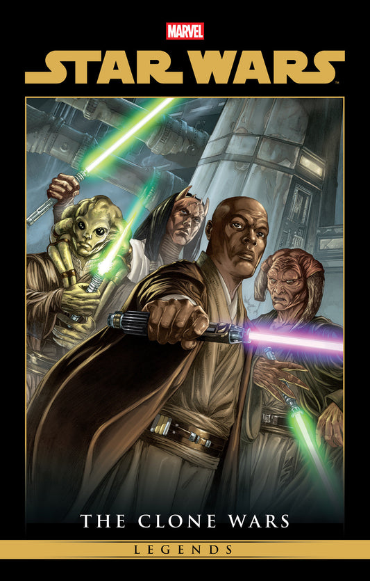 STAR WARS LEGENDS: THE CLONE WARS OMNIBUS HC VOL. 1 JAN DUURSEMA COVER