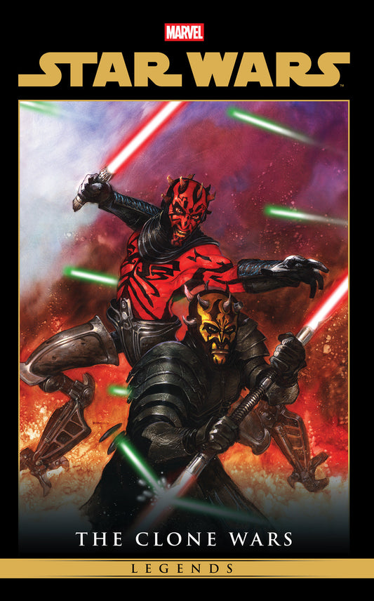 STAR WARS LEGENDS: THE CLONE WARS OMNIBUS HC VOL. 1 DAVE DORMAN COVER [DM ONLY]