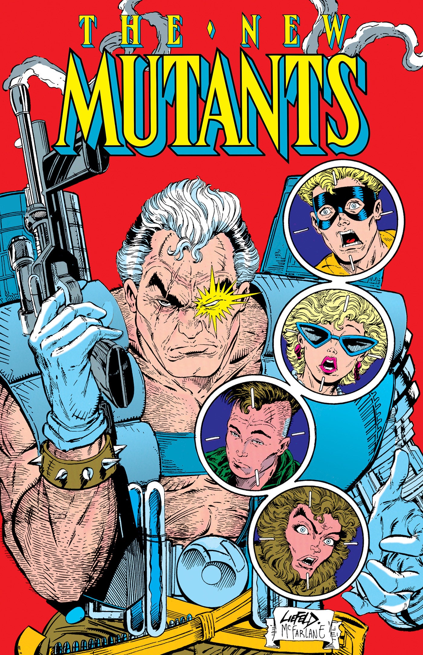 NEW MUTANTS OMNIBUS HC VOL. 4 ROB LIEFELD CABLE COVER