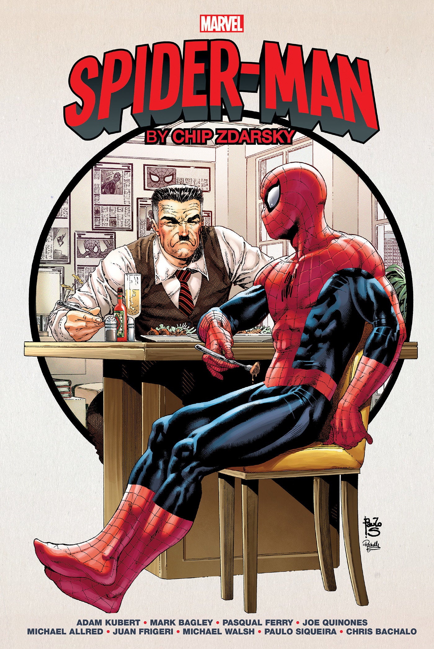 SPIDER-MAN BY CHIP ZDARSKY OMNIBUS PAULO SIQUEIRA COVER [NEW PRINTING, DM ONLY]