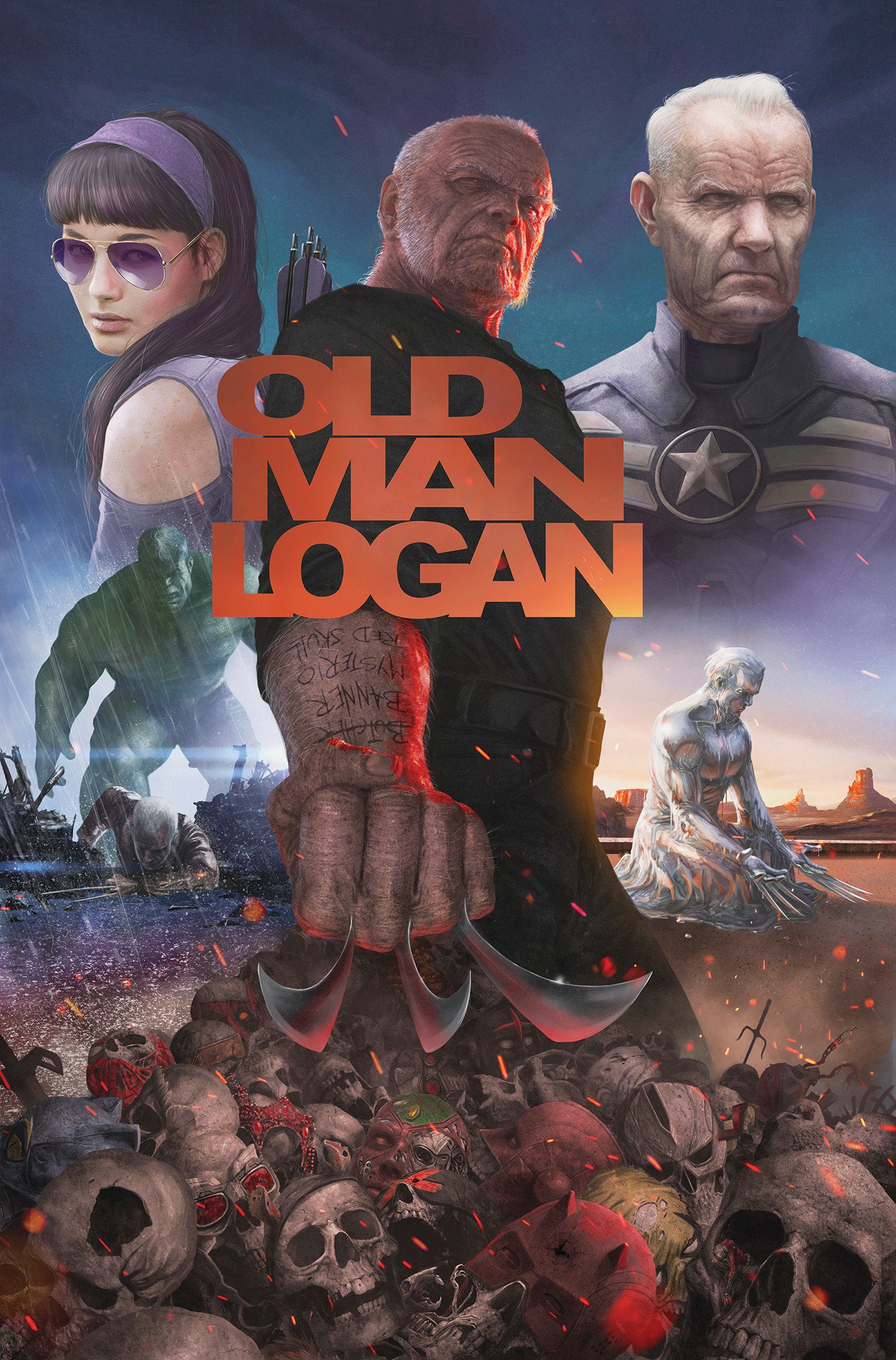 WOLVERINE: OLD MAN LOGAN OMNIBUS HC VOL. 1 RAHZZAH COVER [DM ONLY]