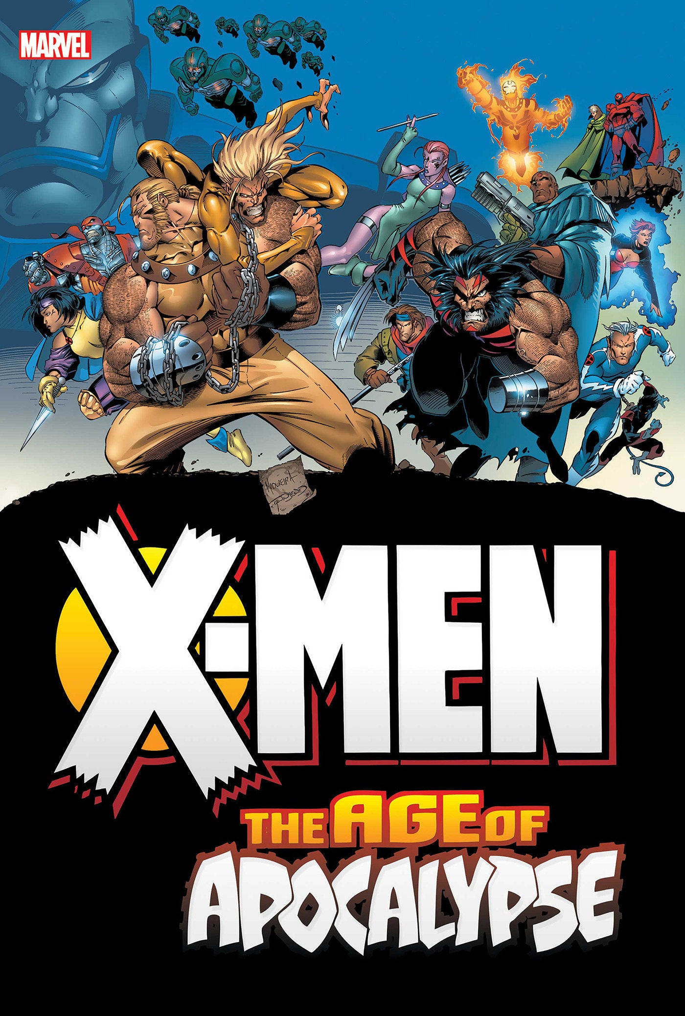 X-MEN: AGE OF APOCALYPSE OMNIBUS HC JOE MADUREIRA COVER [NEW PRINTING 3, DM ONLY]