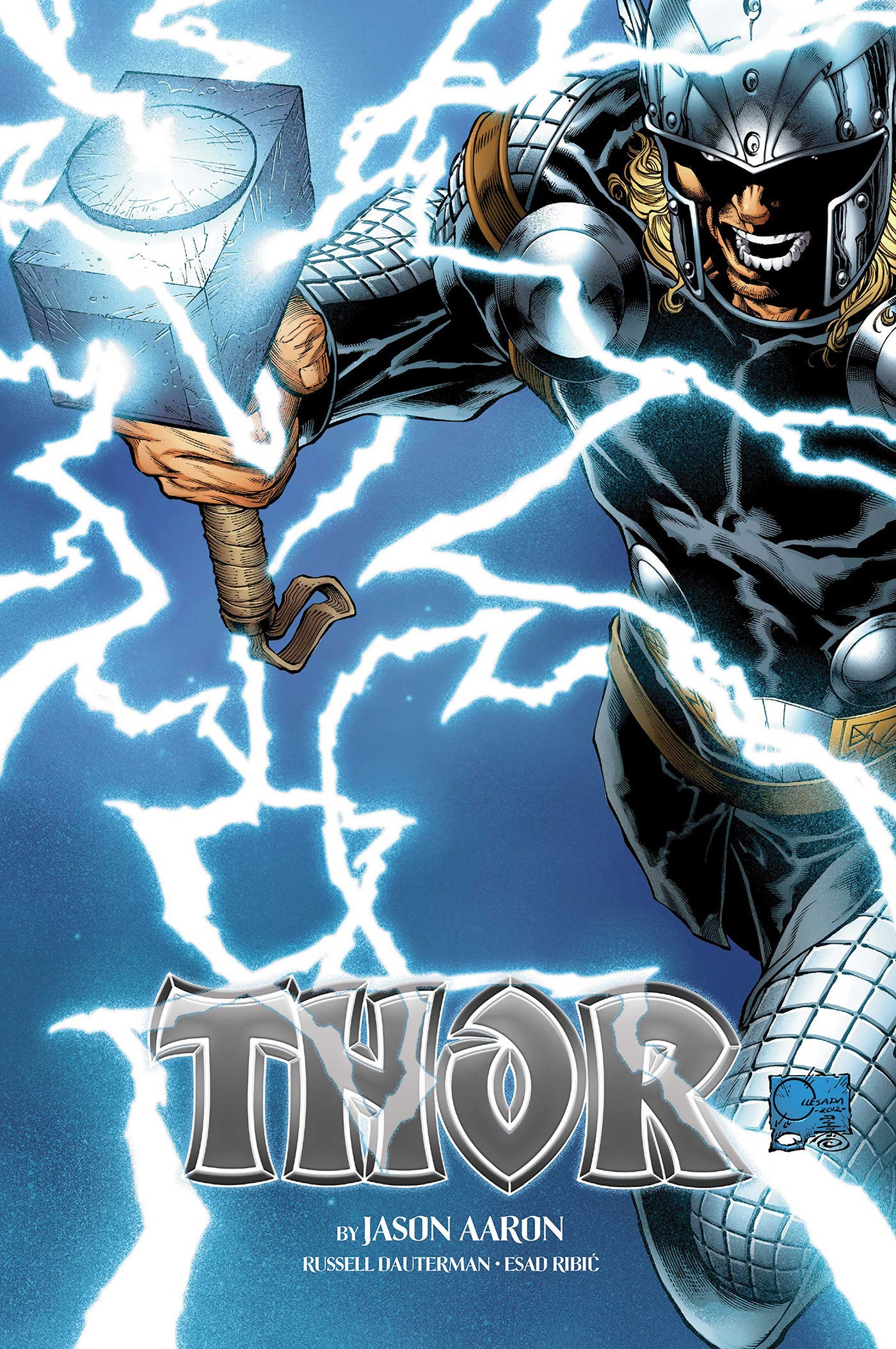 THOR BY JASON AARON OMNIBUS VOL. 1 JOE QUESADA COVER [NEW PRINTING, DM ONLY]