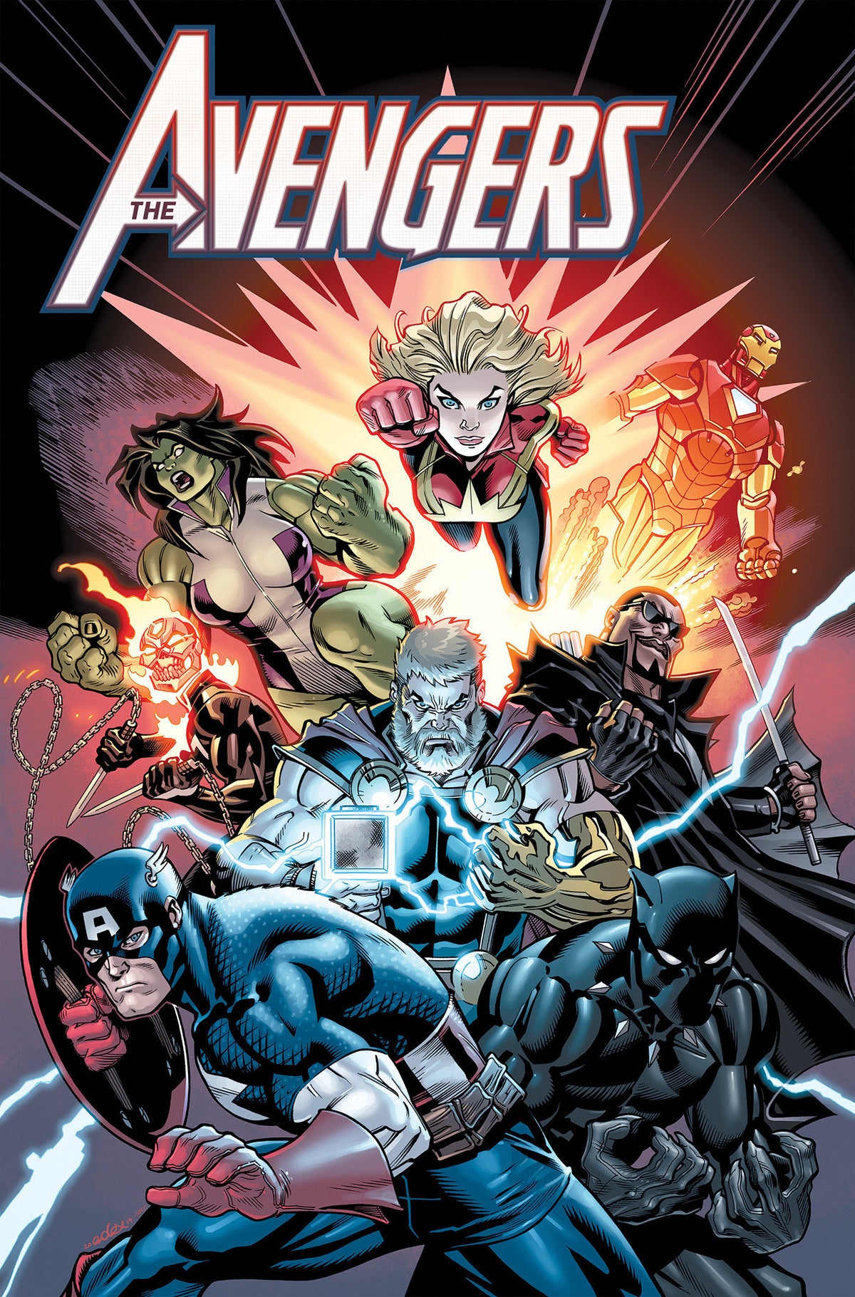 AVENGERS BY JASON AARON OMNIBUS HC VOL. 1 ED MCGUINNESS COVER