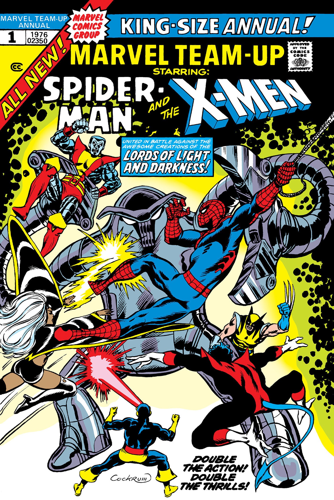 MARVEL TEAM-UP HC OMNIBUS VOL. 2 DAVE COCKRUM COVER [DM ONLY]
