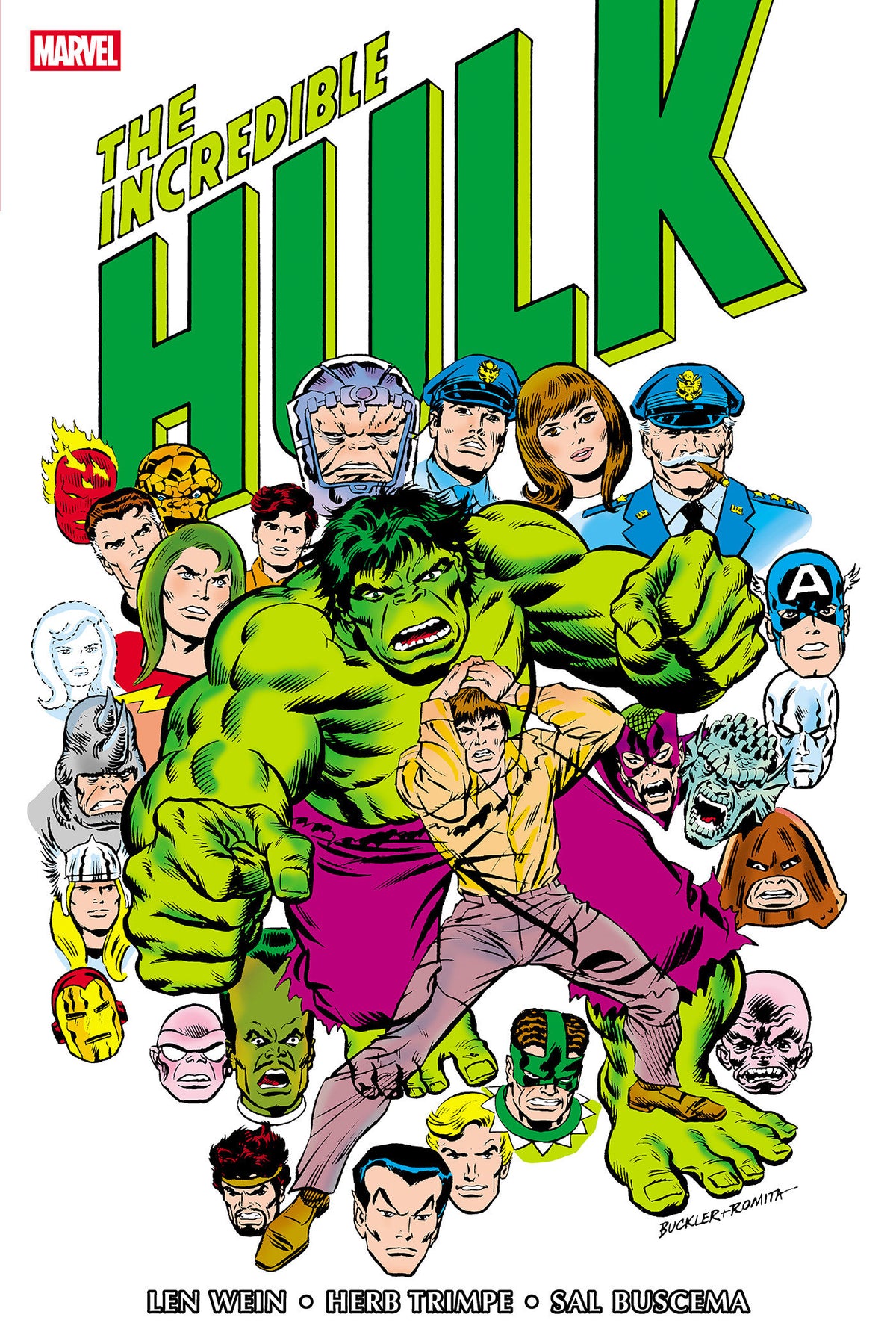 THE INCREDIBLE HULK OMNIBUS HC VOL. 4 RICH BUCKLER COVER