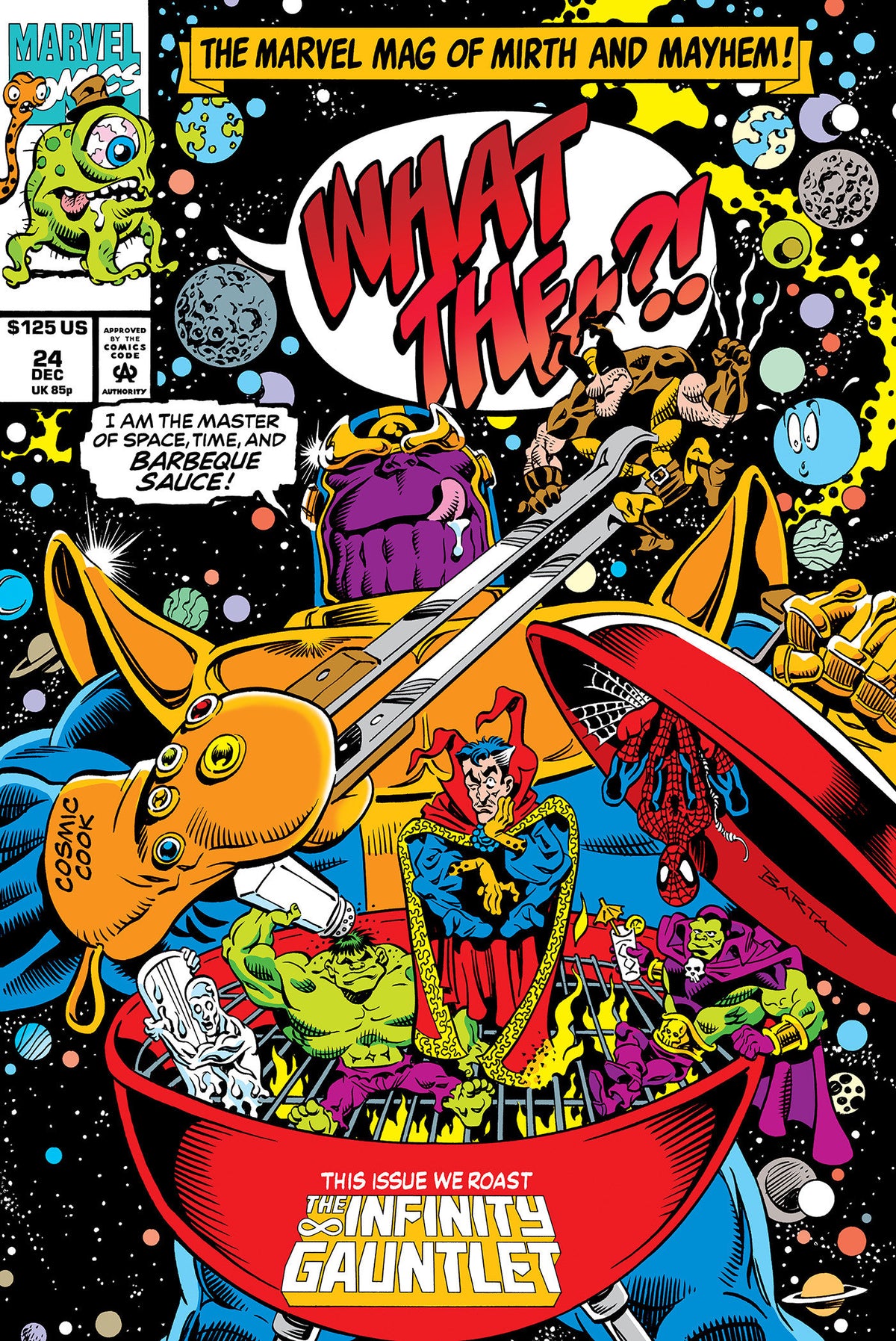 WHAT THE--?! OMNIBUS HC HILARY BARTA COVER [DM ONLY]