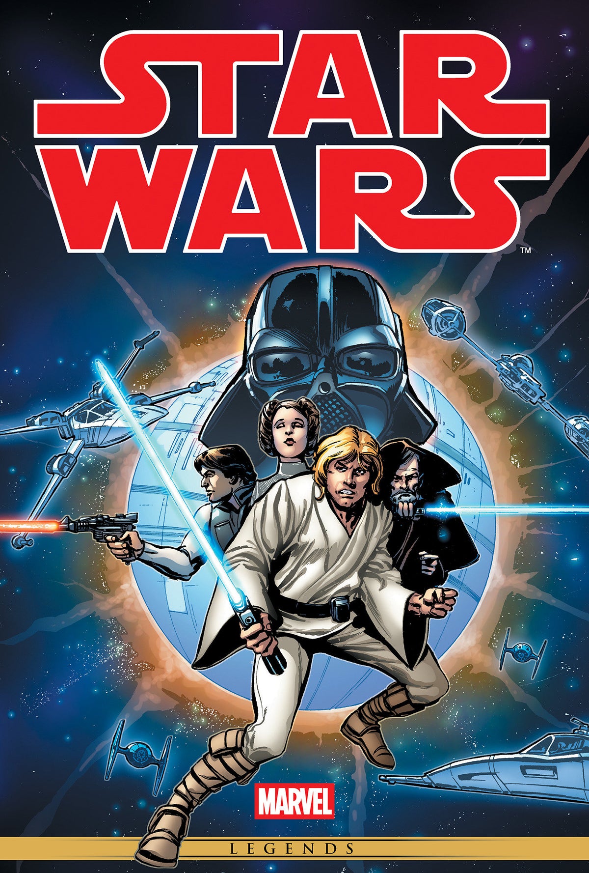 STAR WARS: THE ORIGINAL MARVEL YEARS OMNIBUS HC VOL. 1 HOWARD CHAYKIN COVER [NEW PRINTING]