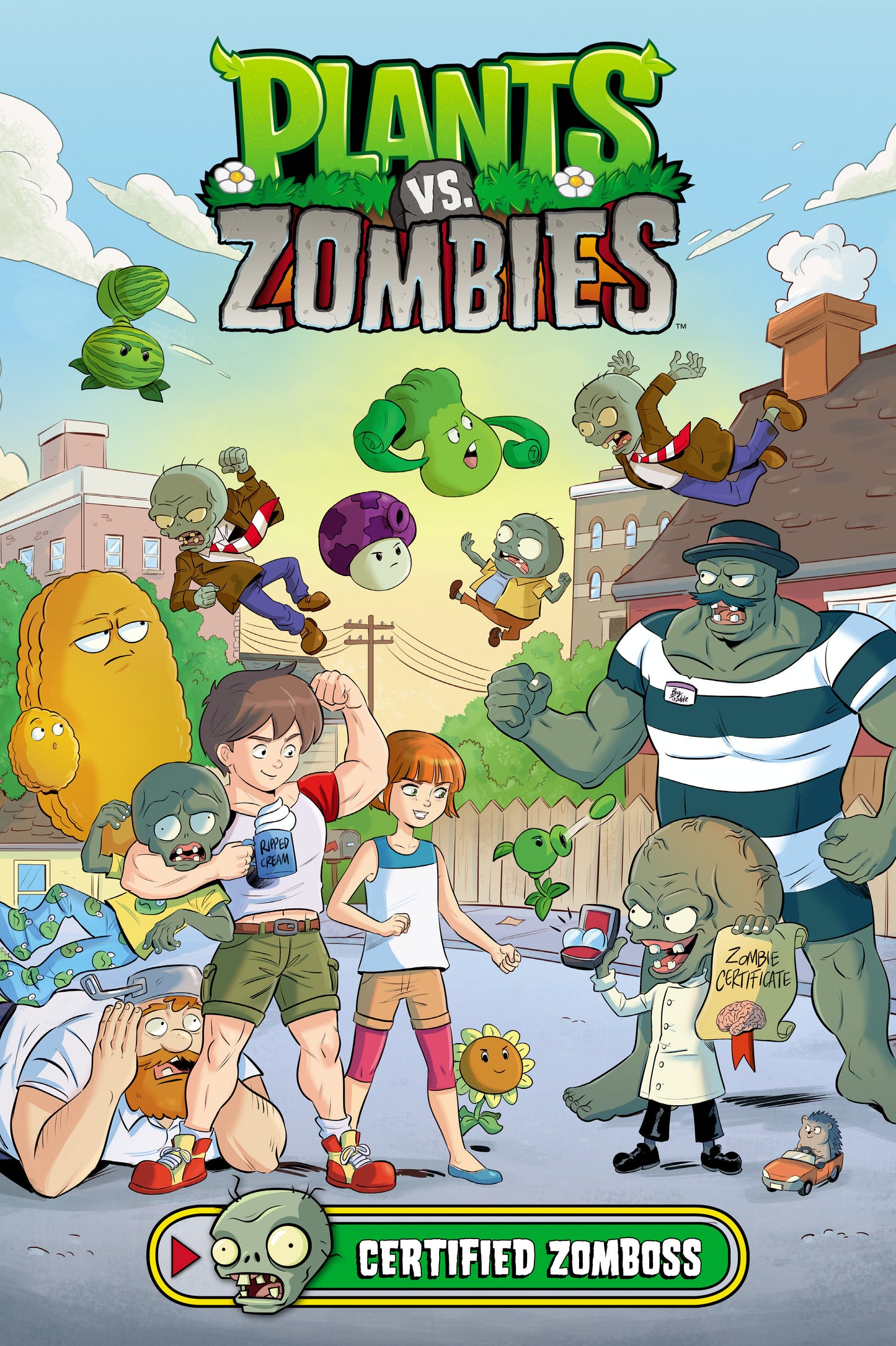 PLANTS VS. ZOMBIES VOLUME 26: CERTIFIED ZOMBOSS HC