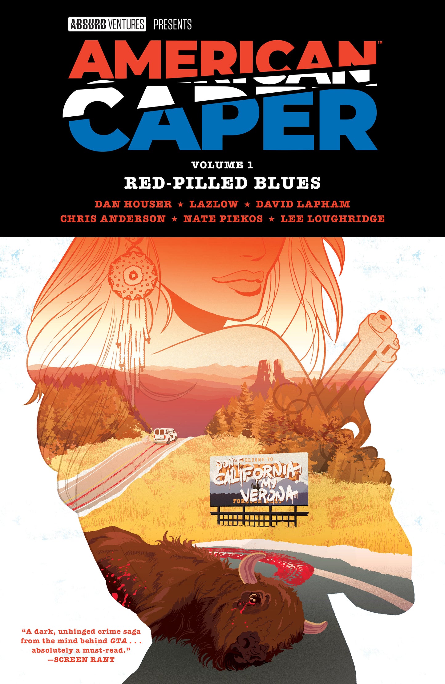 AMERICAN CAPER TP VOLUME 1: RED-PILLED BLUES