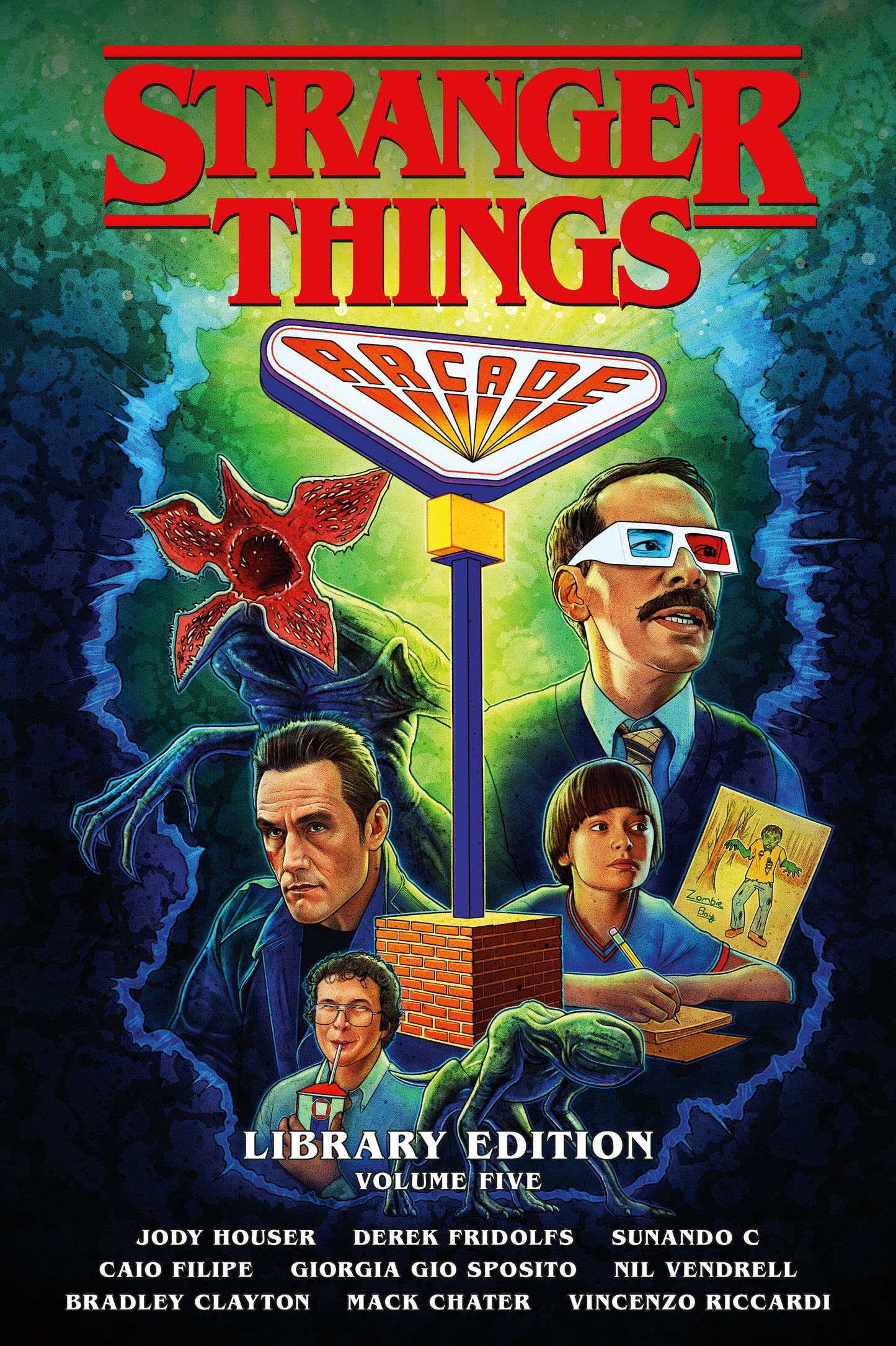 STRANGER THINGS LIBRARY EDITION HC VOLUME 5 (GRAPHIC NOVEL)