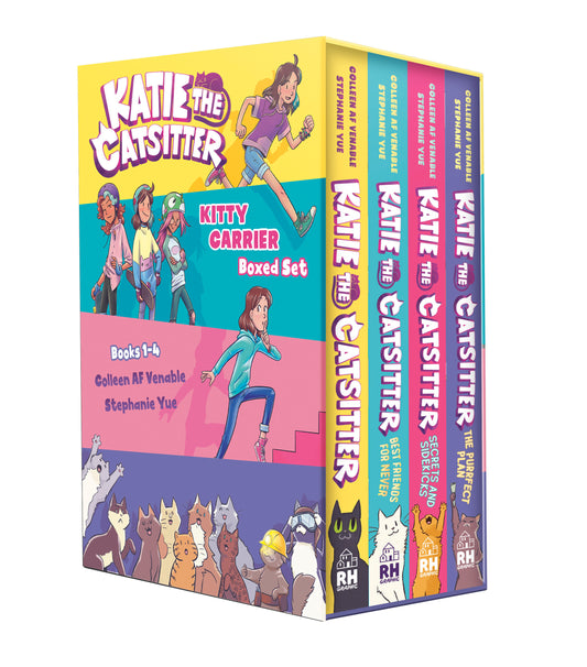 KATIE THE CATSITTER: KITTY CARRIER BOX SET (BOOKS 1-4)
