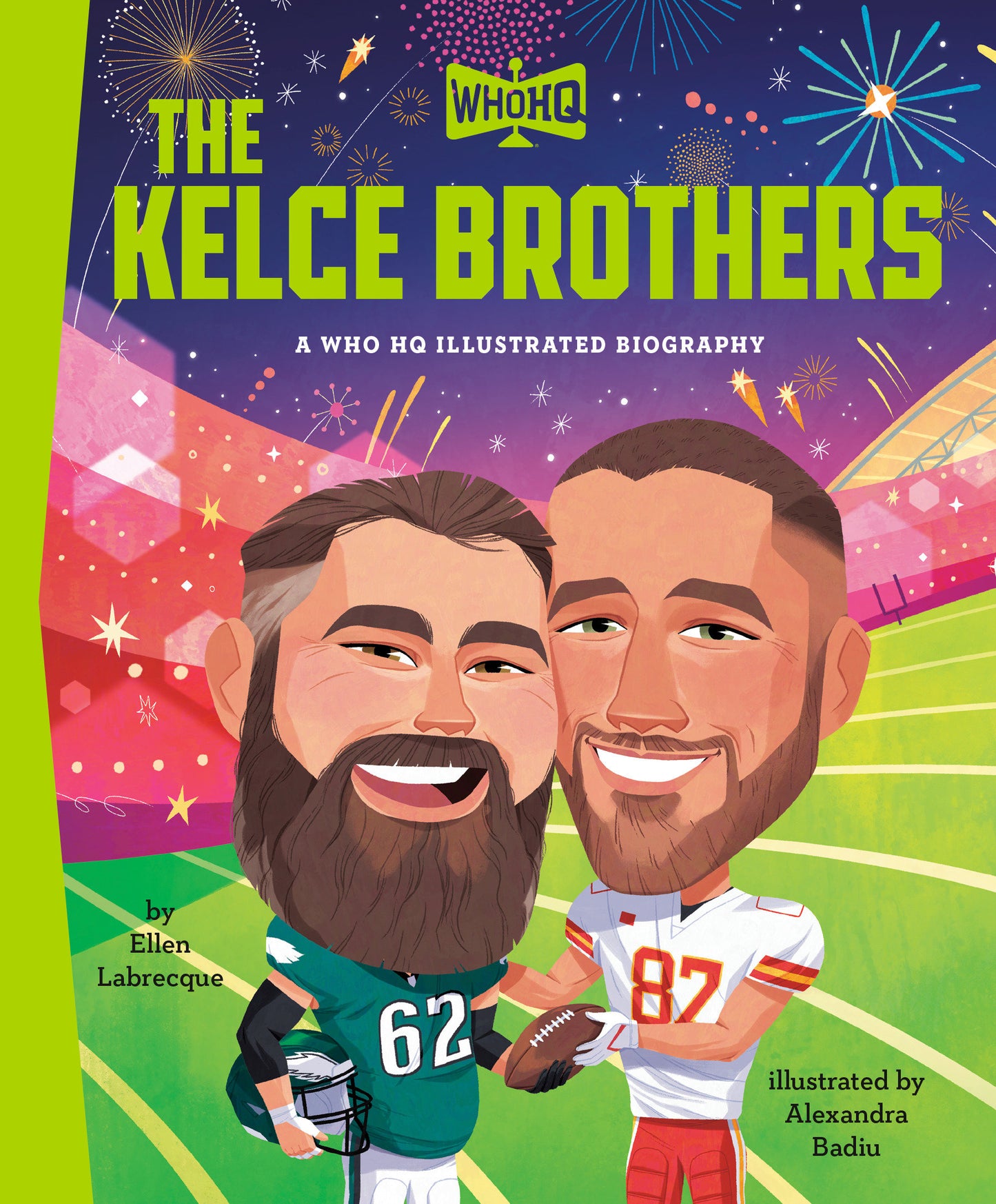 THE KELCE BROTHERS: A WHO HQ ILLUSTRATED BIOGRAPHY