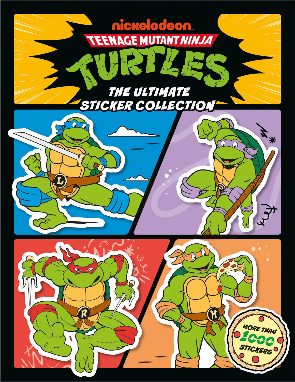 TEENAGE MUTANT NINJA TURTLES ULTIMATE STICKER COLLECTION