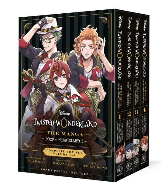 TWISTED-WONDERLAND: BOOK OF HEARTSLABYUL (THE MANGA), BOXED SET