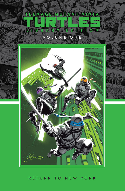 Teenage Mutant Ninja Turtles, Vol. 1: Return To New York Library Edition HC