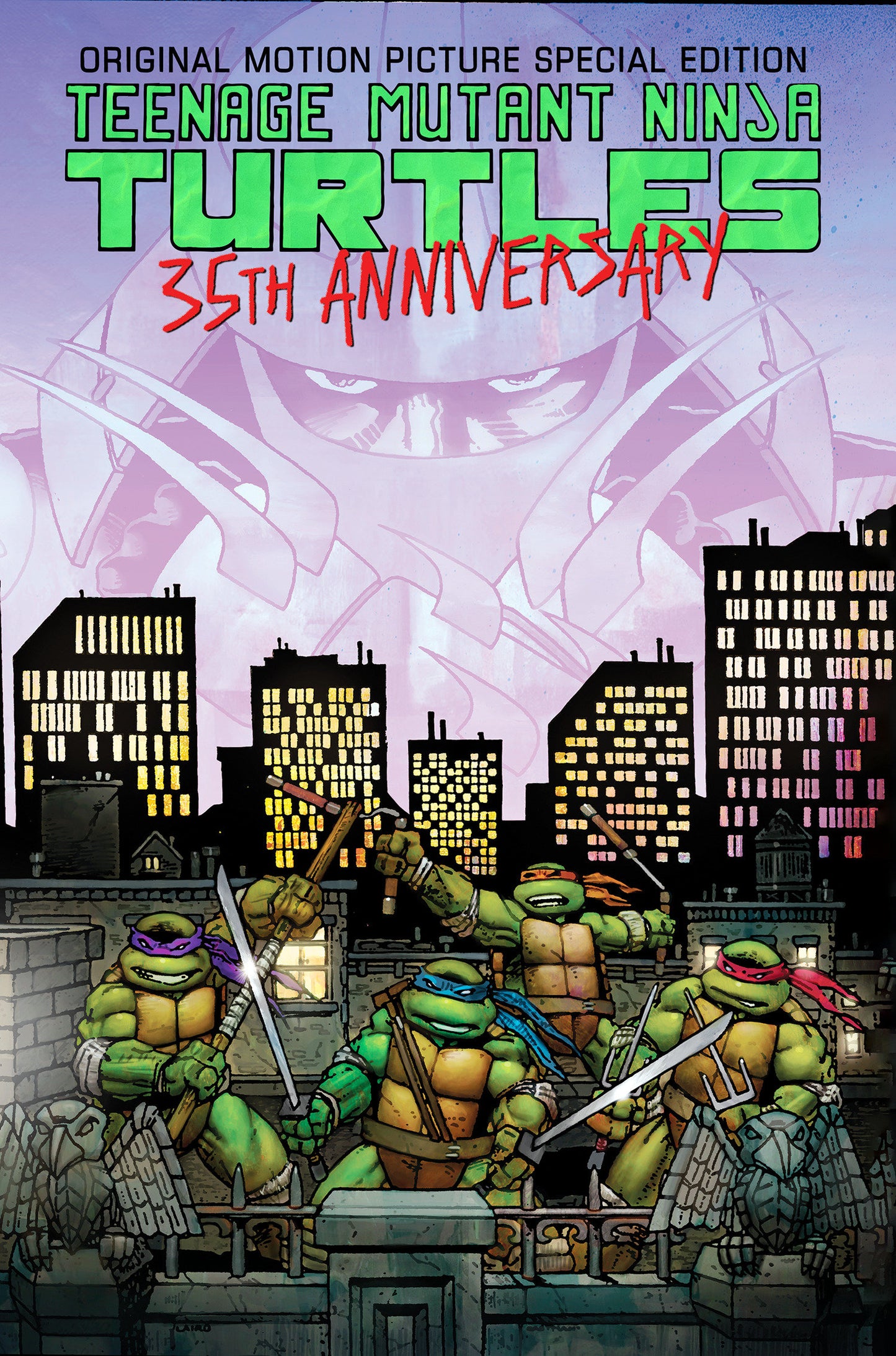TEENAGE MUTANT NINJA TURTLES ORIGINAL MOTION PICTURE SPECIAL EDITION: 35TH ANNIVERSARY TP