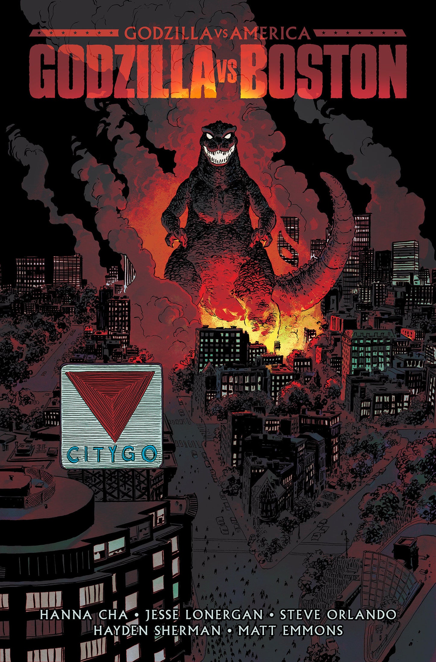GODZILLA VS. AMERICA: BOSTON HC
