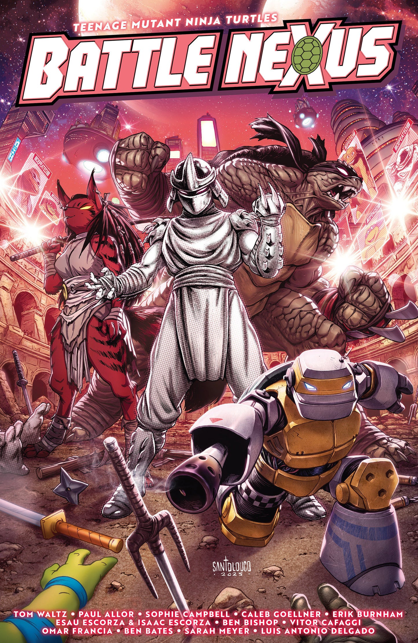 TEENAGE MUTANT NINJA TURTLES: BATTLE NEXUS TP