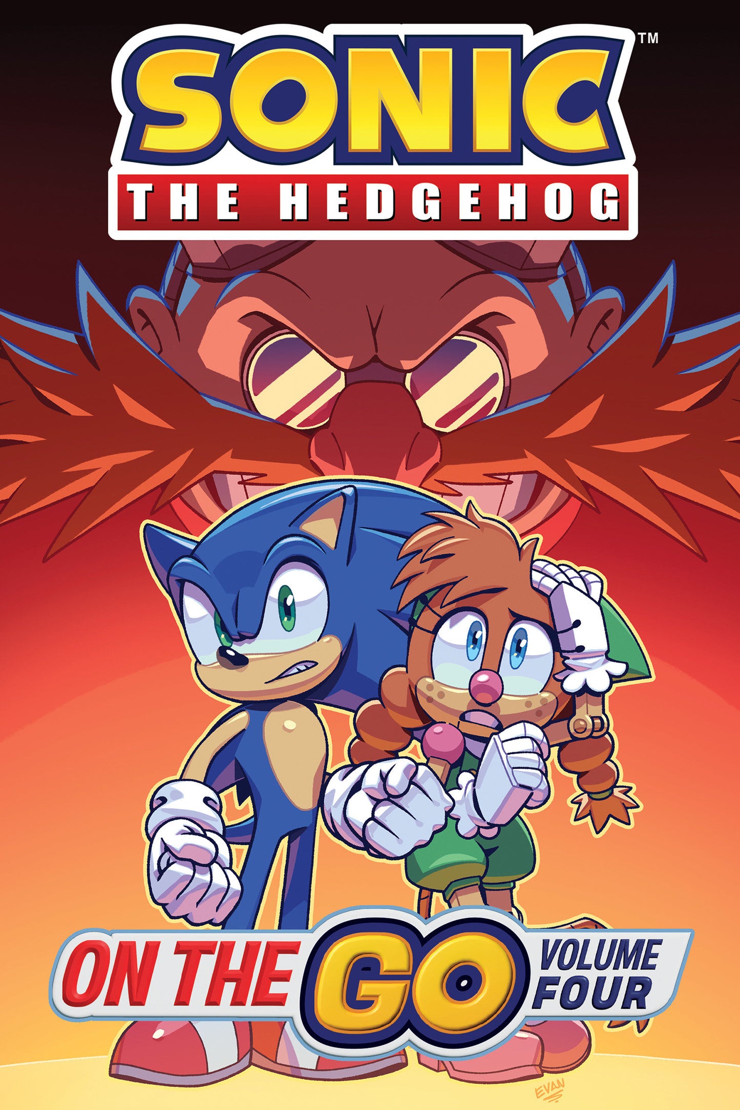 SONIC THE HEDGEHOG: ON THE GO TP VOL. 4