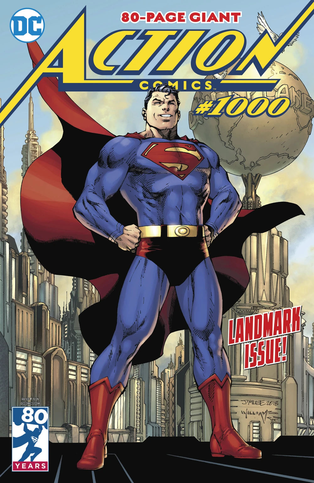 ACTION COMICS #1000 CVR A JIM LEE