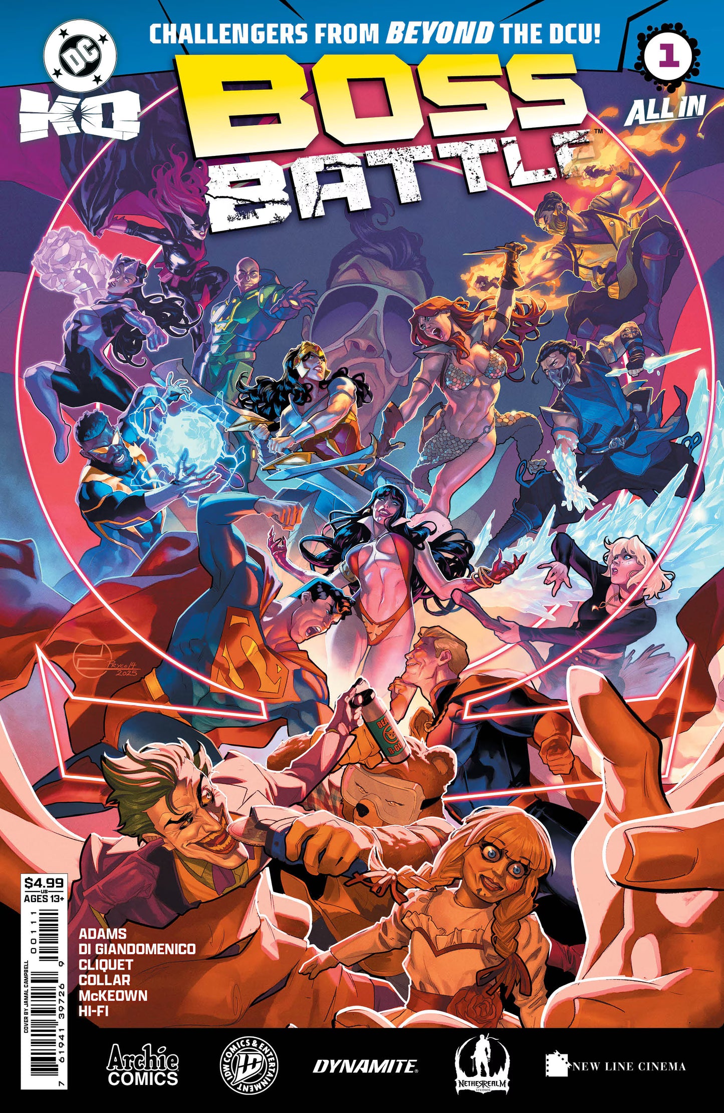 DC K.O. BOSS BATTLE #1 (ONE SHOT) CVR A JAMAL CAMPBELL
