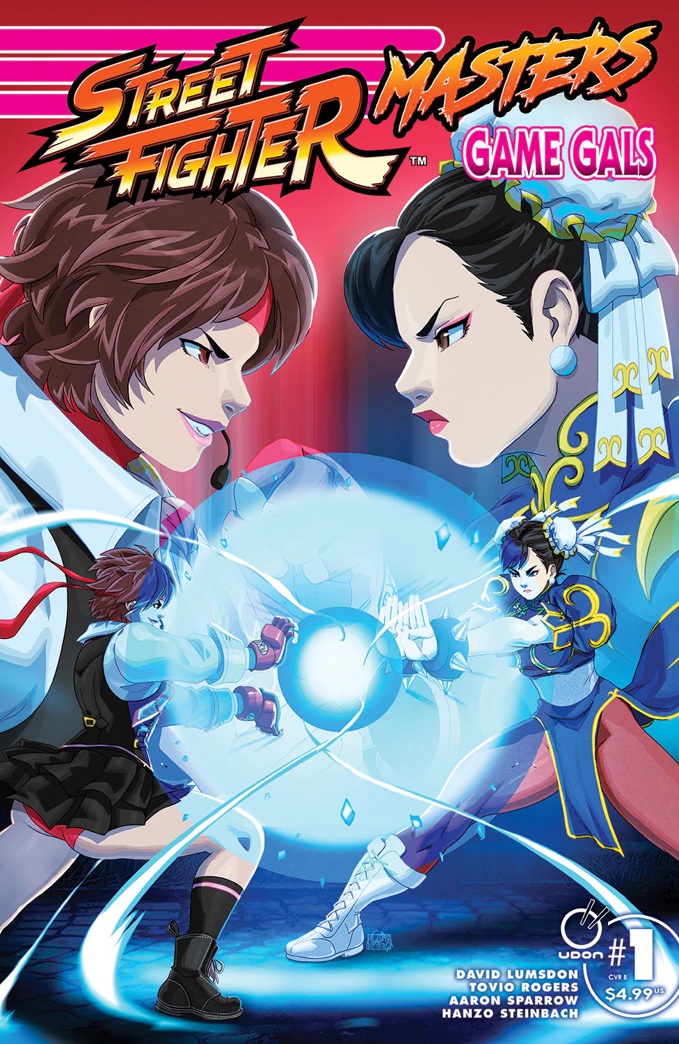 STREET FIGHTER MASTERS: GAME GALS #1 - CVR B - TOVIO ROGERS