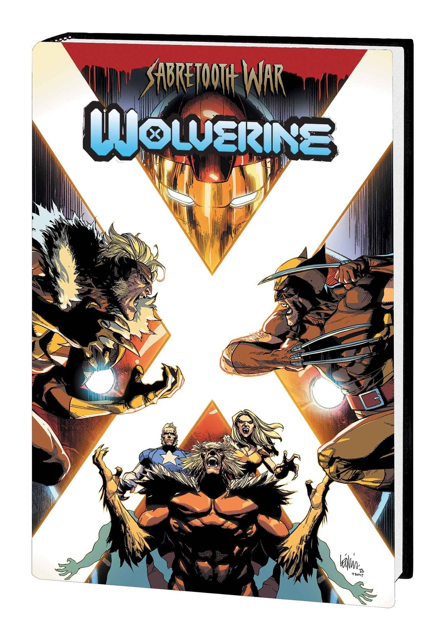 WOLVERINE SABRETOOTH WAR OMNIBUS HC LEINIL YU COVER