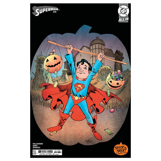 SUPERMAN #19 CVR E KELLEY JONES TRICK OR TREAT CARD STOCK VAR