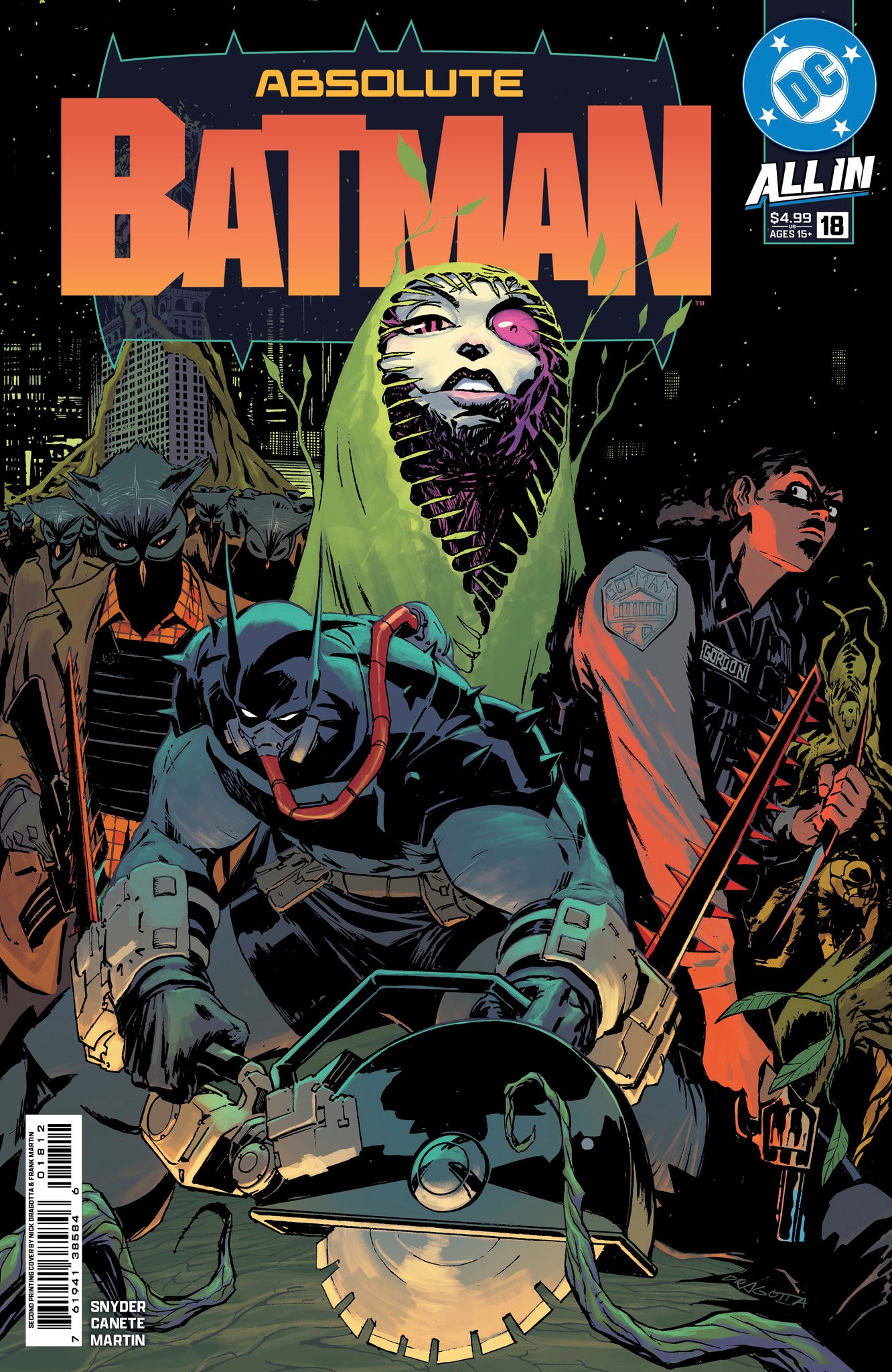 ABSOLUTE BATMAN #18 Second Printing