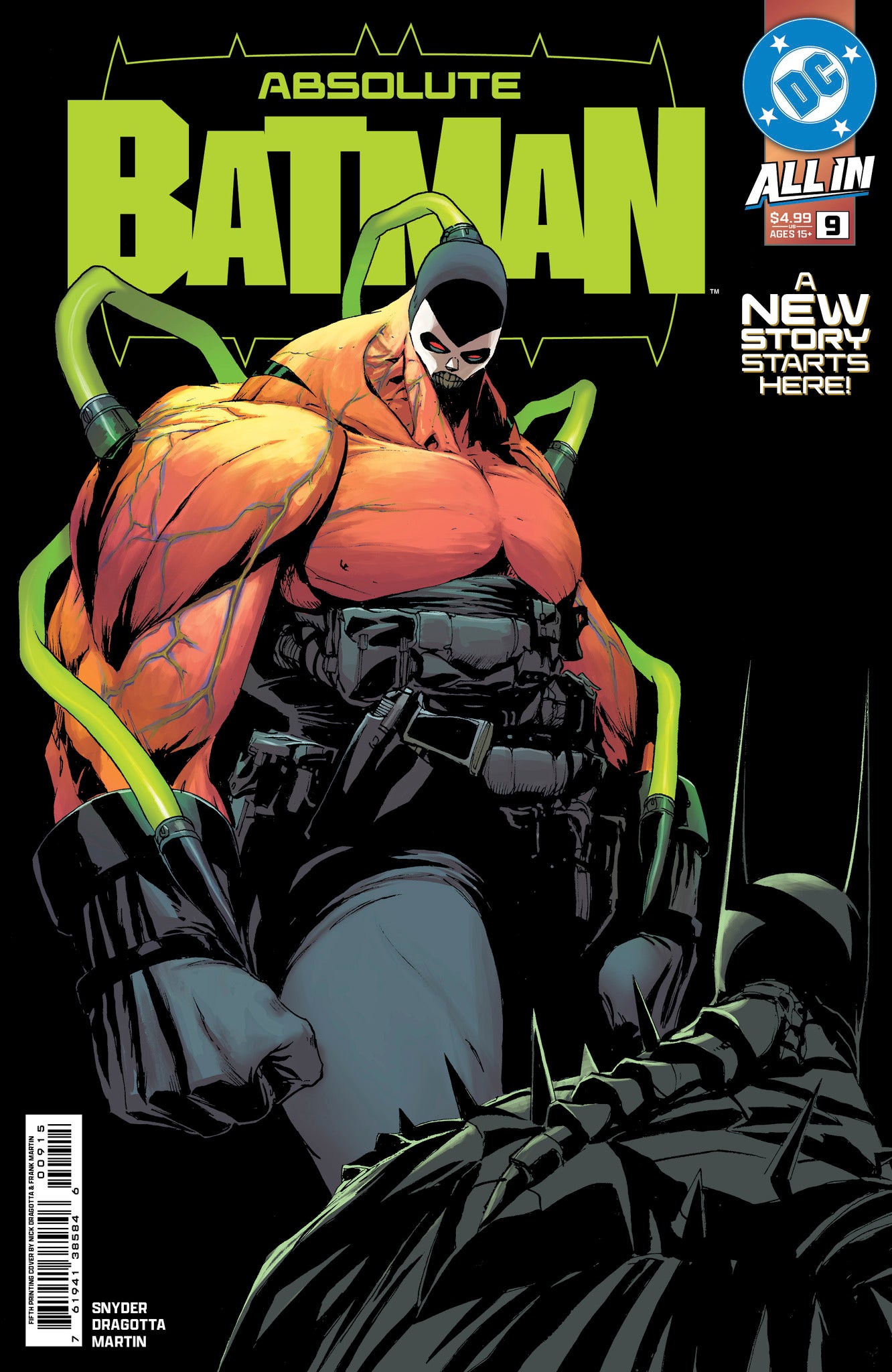 ABSOLUTE BATMAN #9 Fifth Printing