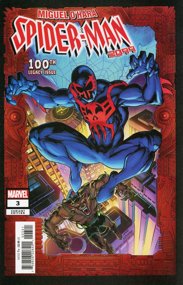 MIGUEL O'HARA: SPIDER-MAN 2099 #3 MARK BAGLEY HOMAGE VARIANT