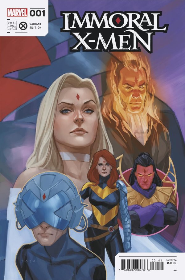 IMMORAL X-MEN #1 PHIL NOTO SINS OF SINISTER CONNECTING VARIANT